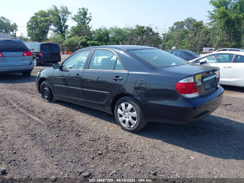 2005 Toyota Camry Xle VIN: 4T1BE30K05U396844 Lot: 39687289