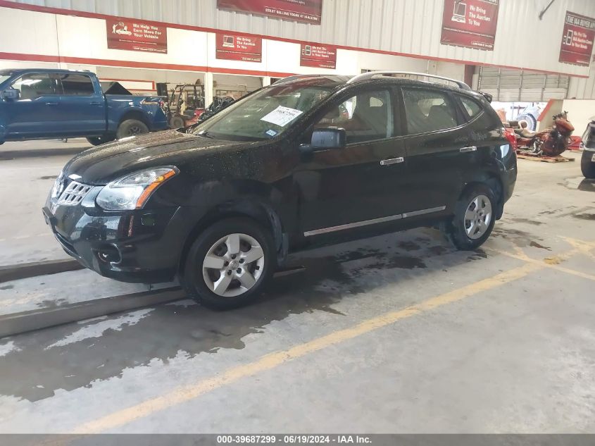 2014 Nissan Rogue Select S VIN: JN8AS5MV4EW704325 Lot: 39687299