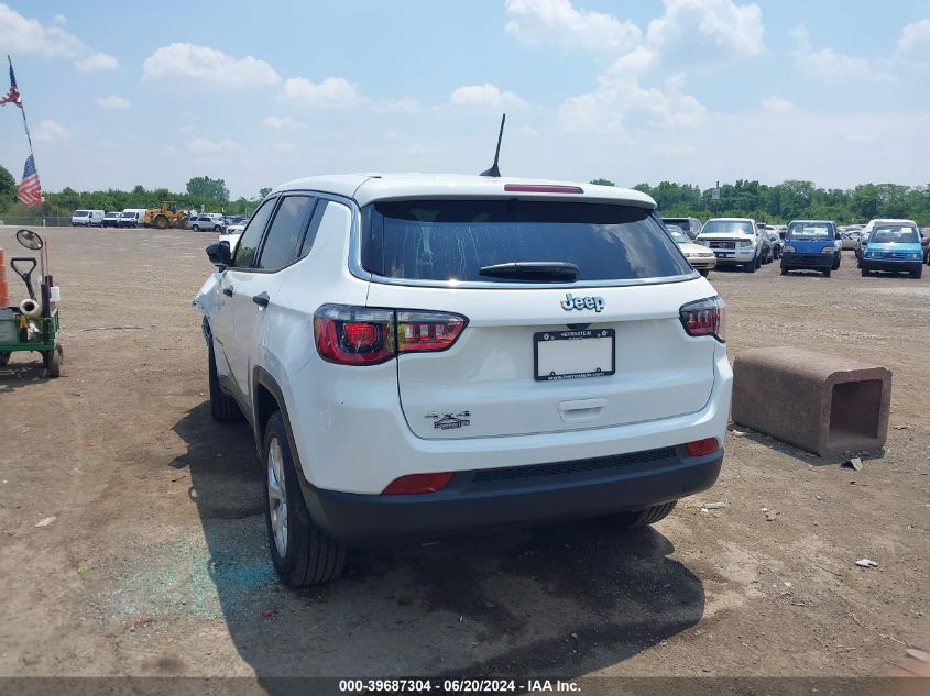 2024 Jeep Compass Sport 4X4 VIN: 3C4NJDAN3RT135848 Lot: 39687304