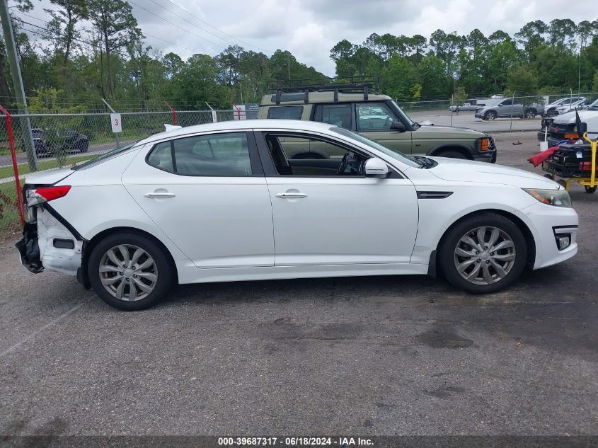 5XXGN4A72EG296650 2014 Kia Optima Ex