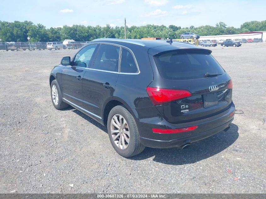 2014 Audi Q5 2.0T Premium VIN: WA1LFAFPXEA111091 Lot: 39687326