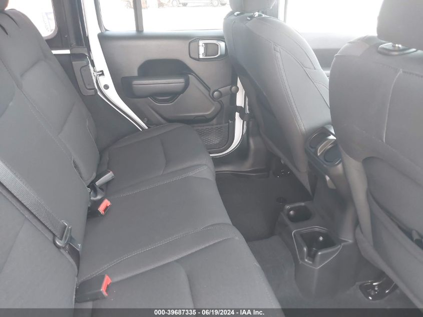 2022 Jeep Wrangler Unlimited Willys Sport 4X4 VIN: 1C4HJXDN0NW272874 Lot: 39687335