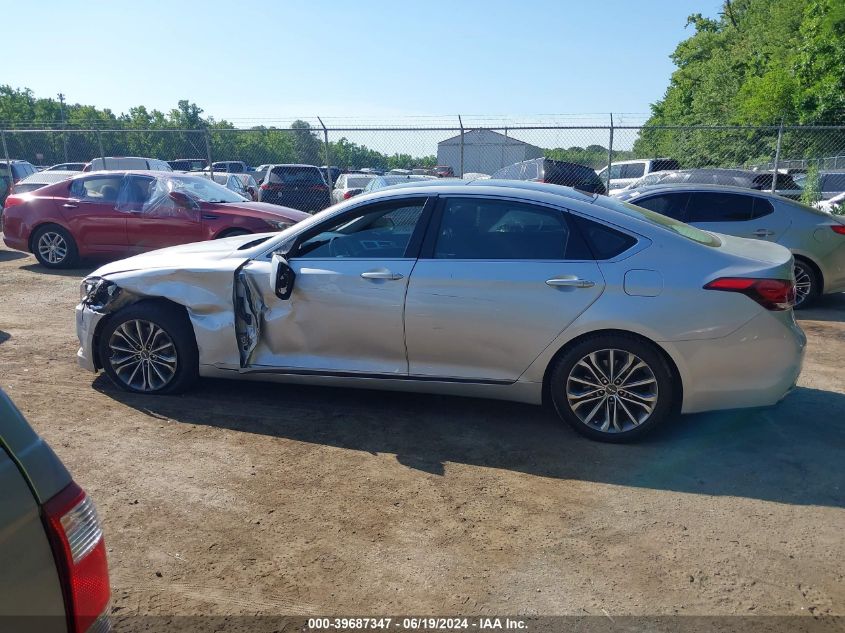 2015 Hyundai Genesis 3.8 VIN: KMHGN4JE0FU029643 Lot: 39687347