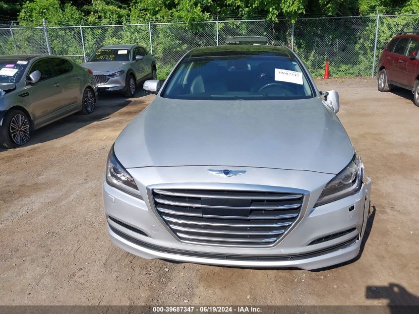 2015 Hyundai Genesis 3.8 VIN: KMHGN4JE0FU029643 Lot: 39687347