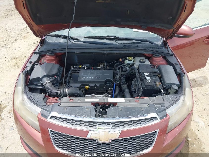 2012 Chevrolet Cruze Lt VIN: 1G1PF5SC9C7206262 Lot: 39687348