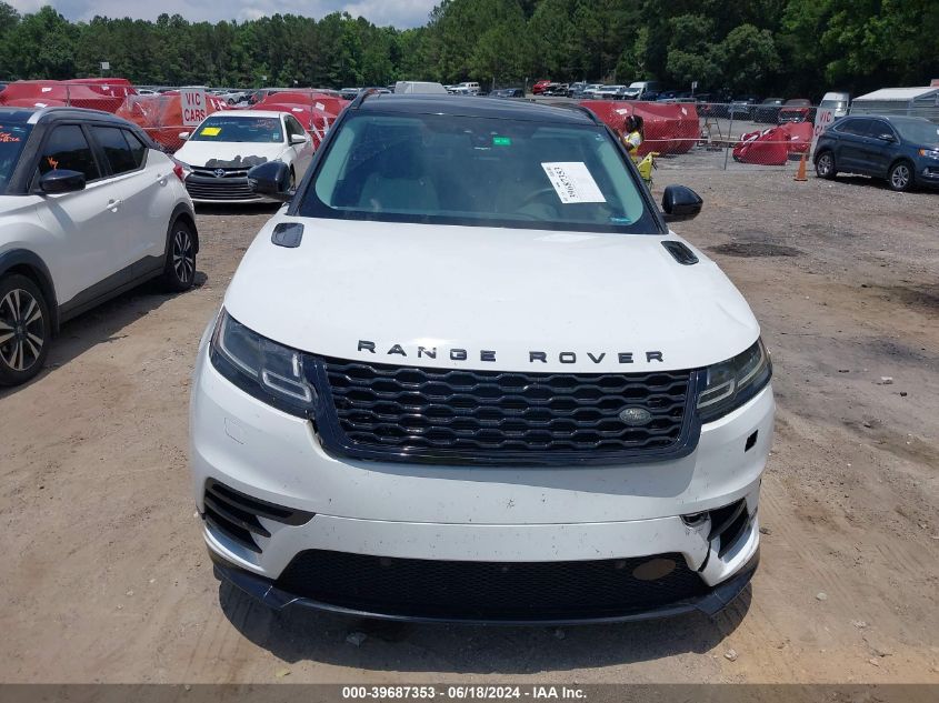 2018 Land Rover Range Rover Velar P250 Hse R-Dynamic VIN: SALYM2RX5JA761002 Lot: 39687353