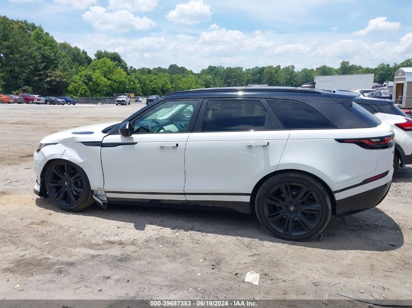 2018 Land Rover Range Rover Velar P250 Hse R-Dynamic VIN: SALYM2RX5JA761002 Lot: 39687353