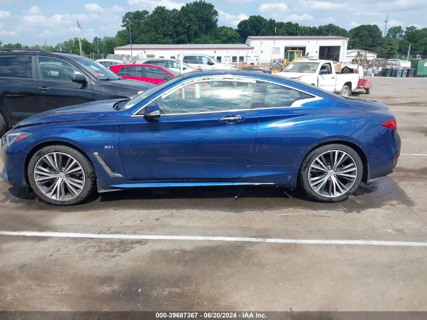 2019 Infiniti Q60 3.0T Luxe VIN: JN1EV7ELXKM290796 Lot: 39687367