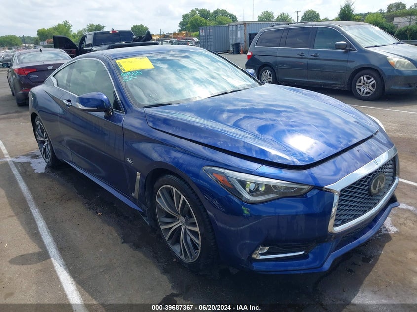 2019 Infiniti Q60 3.0T Luxe VIN: JN1EV7ELXKM290796 Lot: 39687367