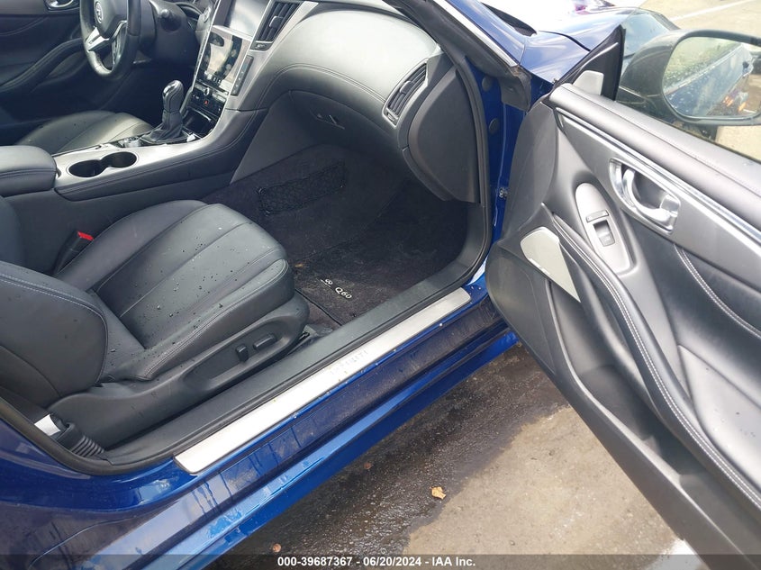 2019 Infiniti Q60 3.0T Luxe VIN: JN1EV7ELXKM290796 Lot: 39687367