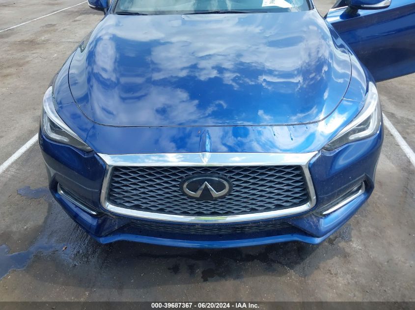 2019 Infiniti Q60 3.0T Luxe VIN: JN1EV7ELXKM290796 Lot: 39687367