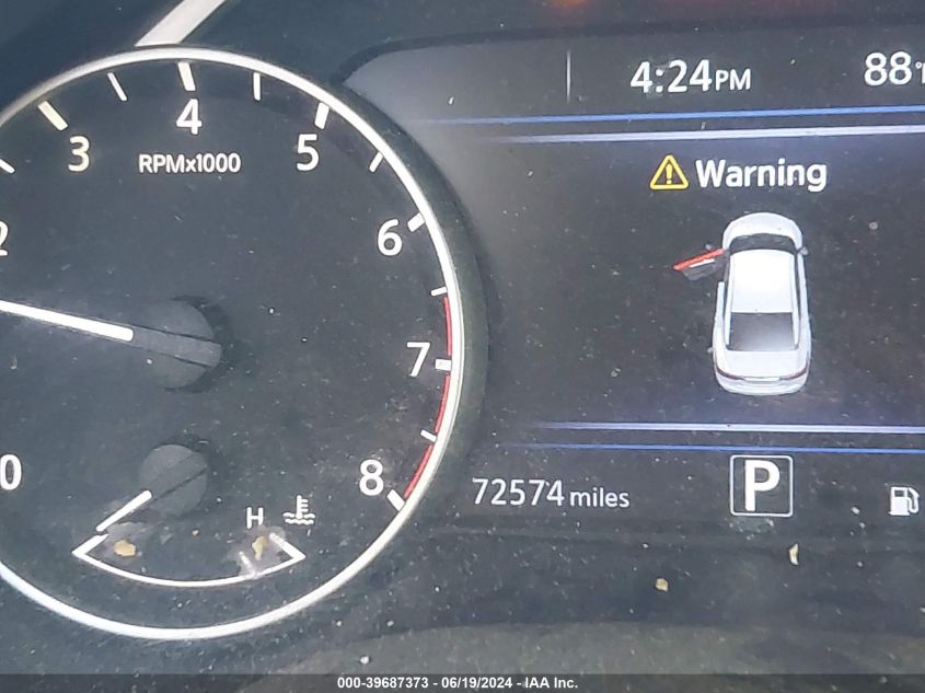 2018 Nissan Maxima 3.5 Sv VIN: 1N4AA6APXJC361354 Lot: 39687373