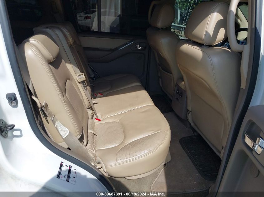 2008 Nissan Pathfinder Se VIN: 5N1AR18B18C630685 Lot: 39687391