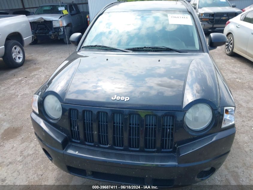 2008 Jeep Compass Sport VIN: 1J8FT47W78D787786 Lot: 39687411