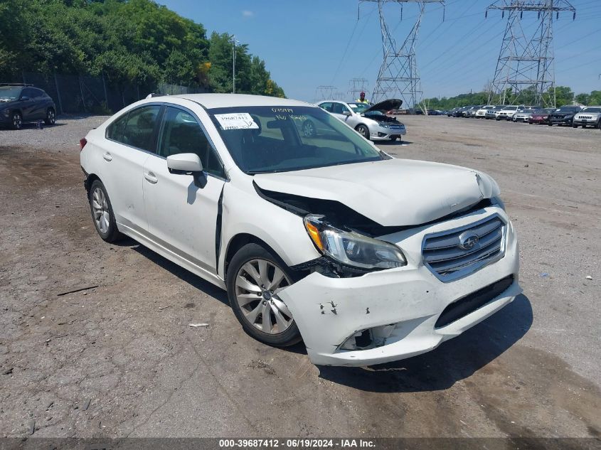 2015 Subaru Legacy 2.5I Premium VIN: 4S3BNAC61F3075989 Lot: 39687412