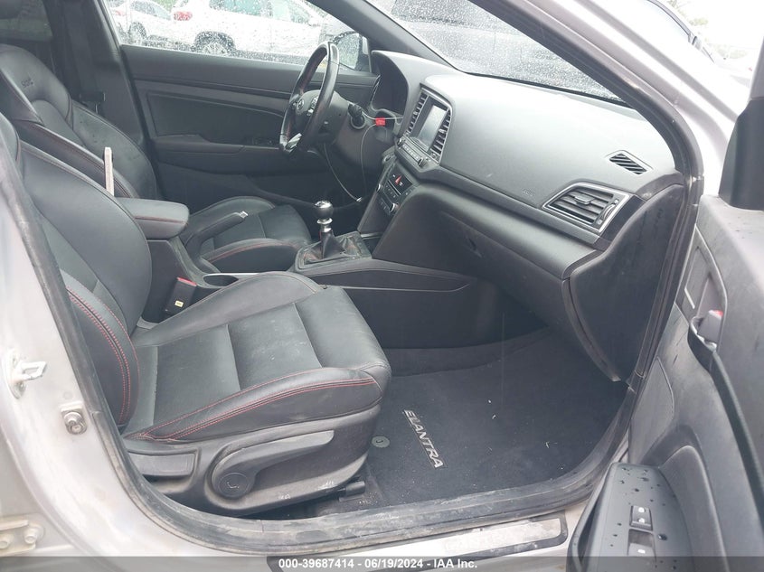 VIN KMHD04LB6JU474899 2018 HYUNDAI ELANTRA SPORT