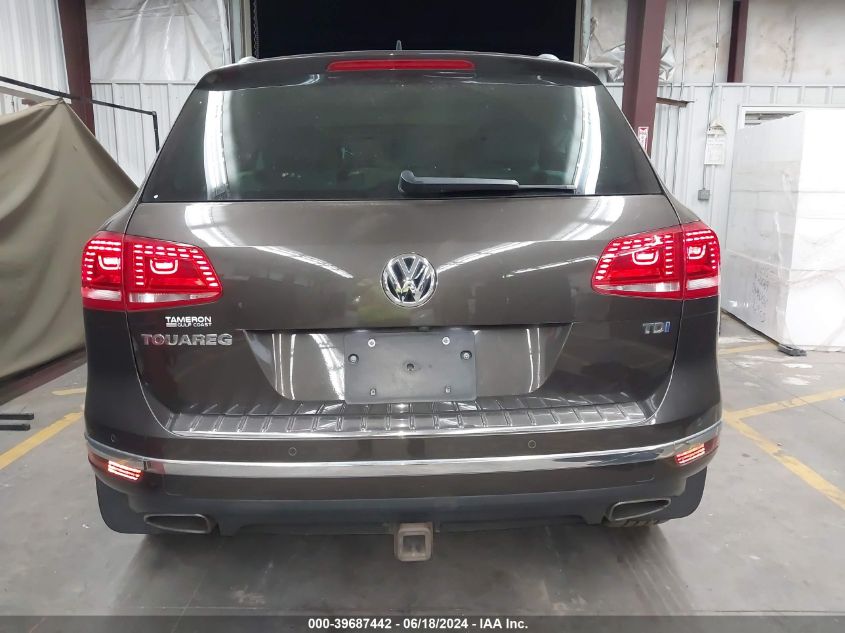 2015 Volkswagen Touareg V6 Tdi VIN: WVGEP9BP8FD003015 Lot: 39687442