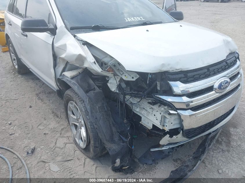 2013 Ford Edge Se VIN: 2FMDK4GC7DBC89848 Lot: 39687443