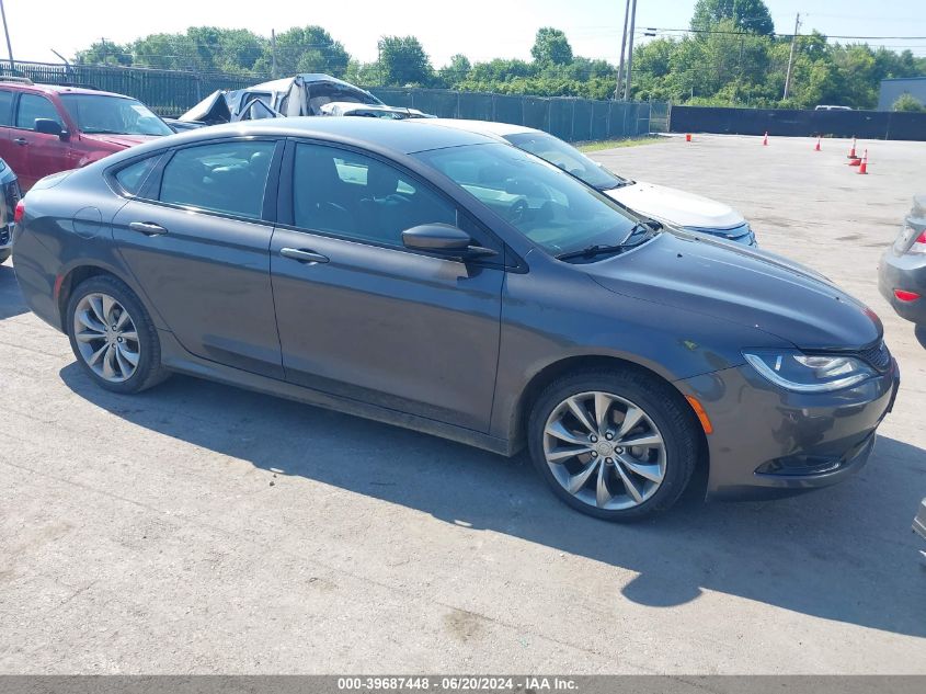 2015 Chrysler 200 S VIN: 1C3CCCBB6FN729009 Lot: 39687448