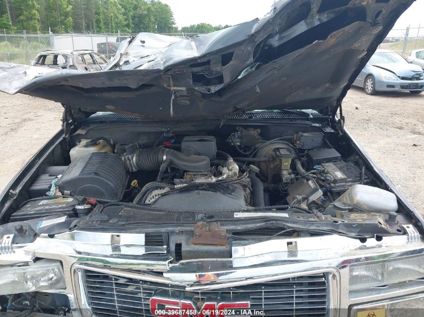 1998 GMC Sierra 1500 Sle Sportside VIN: 2GTEK19R1W1513620 Lot: 39687458