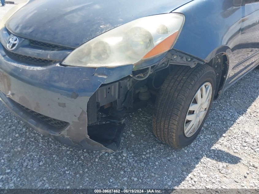 2006 Toyota Sienna Ce VIN: 5TDZA23C96S511248 Lot: 39687462