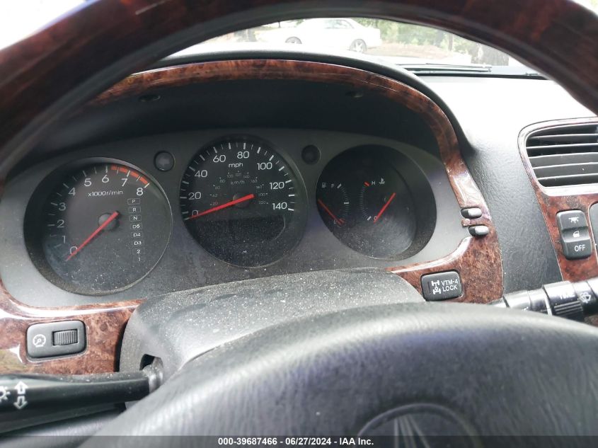 2002 Acura Mdx Touring VIN: 2HNYD18632H510552 Lot: 39687466