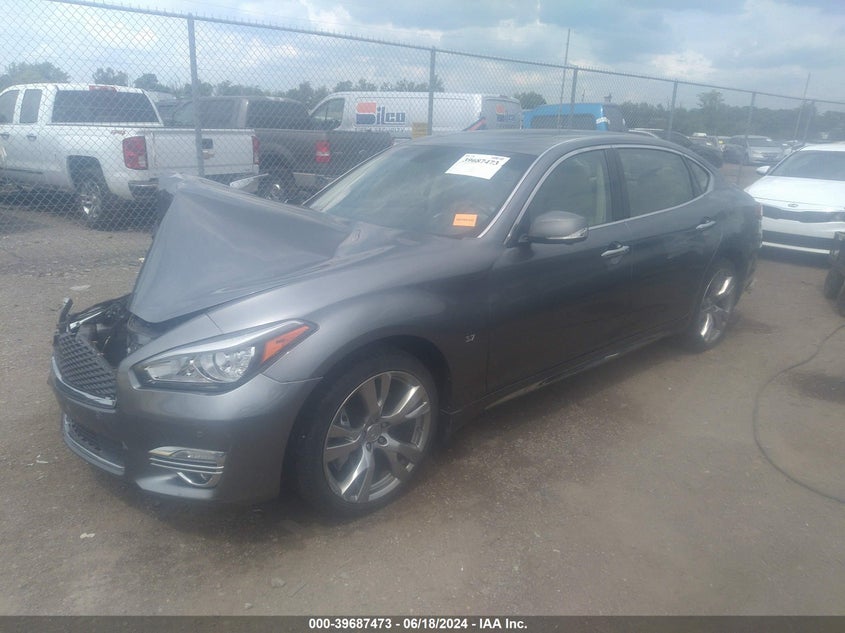 2016 Infiniti Q70L 3.7X VIN: JN1BY1PR9GM721130 Lot: 39687473