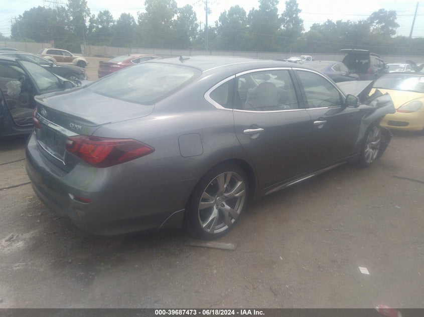 2016 Infiniti Q70L 3.7X VIN: JN1BY1PR9GM721130 Lot: 39687473