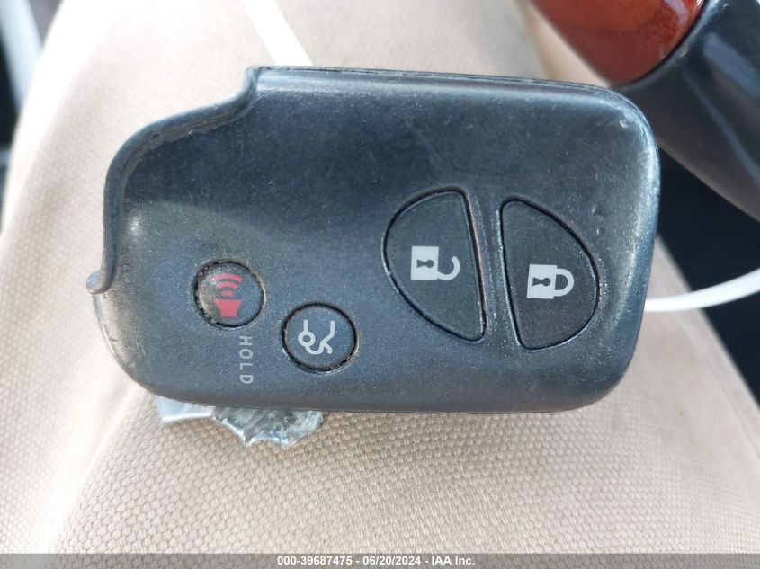 2007 Lexus Es 350 VIN: JTHBJ46G372042788 Lot: 39687475