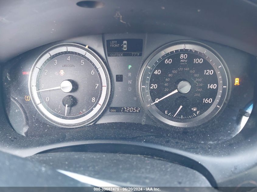 2007 Lexus Es 350 VIN: JTHBJ46G372042788 Lot: 39687475