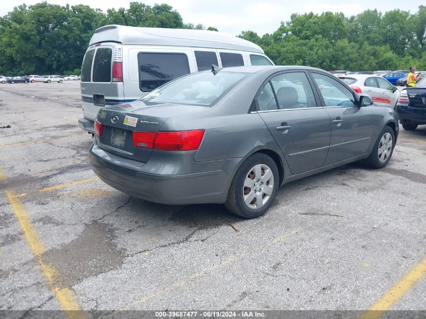 2009 Hyundai Sonata Gls VIN: 5NPET46C99H429403 Lot: 39687477