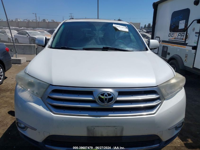 2012 Toyota Highlander Limited V6 VIN: 5TDYK3EH8CS072207 Lot: 39687479