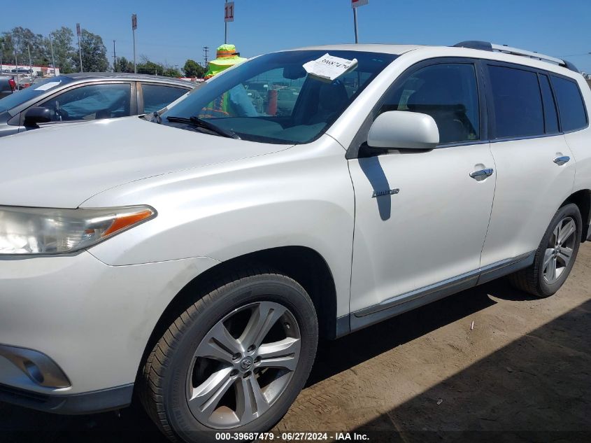 2012 Toyota Highlander Limited V6 VIN: 5TDYK3EH8CS072207 Lot: 39687479
