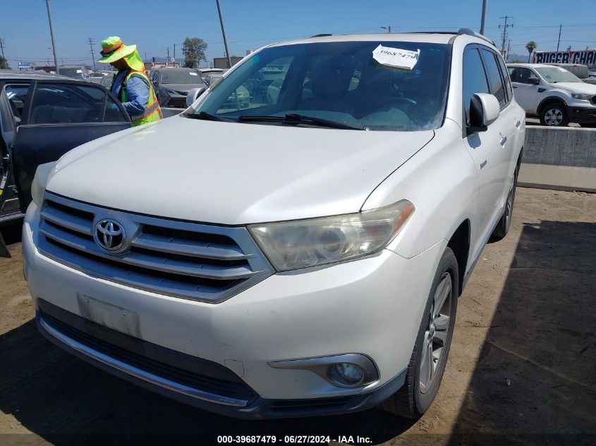 2012 Toyota Highlander Limited V6 VIN: 5TDYK3EH8CS072207 Lot: 39687479