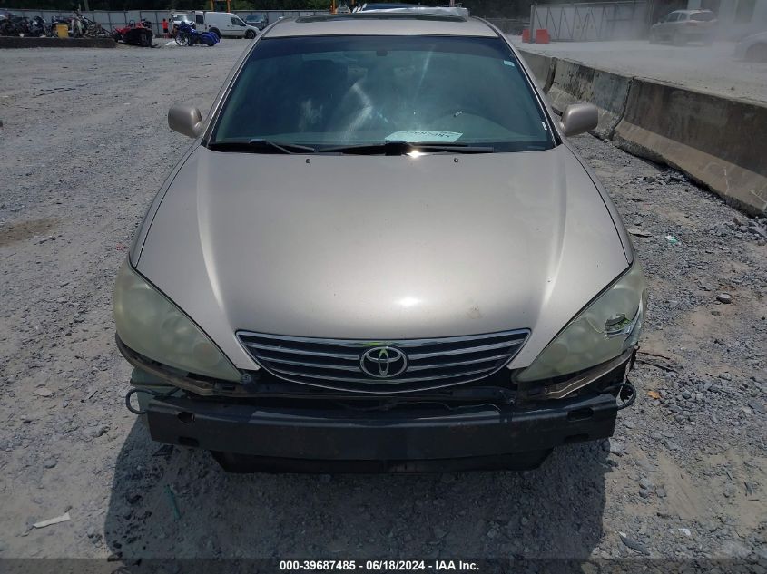 2005 Toyota Camry Xle V6 VIN: 4T1BF30K85U107688 Lot: 39687485