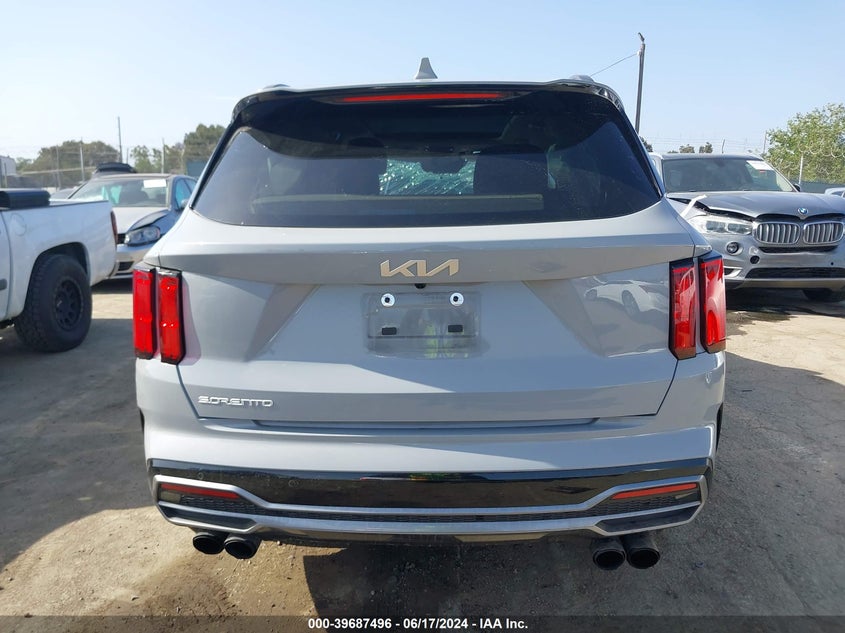 2023 Kia Sorento Sx VIN: 5XYRK4LF7PG176069 Lot: 39687496