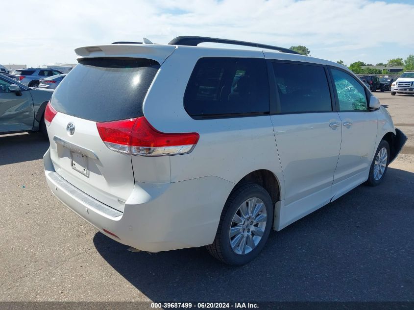 2011 Toyota Sienna Limited V6 VIN: 5TDYK3DCXBS018881 Lot: 39687499