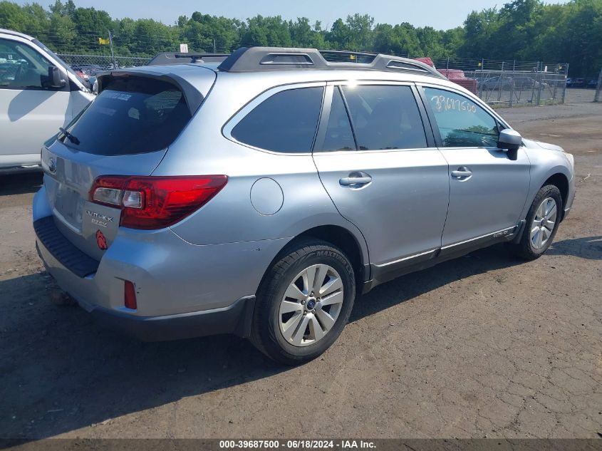 2015 Subaru Outback 2.5I Premium VIN: 4S4BSACC2F3221729 Lot: 39687500