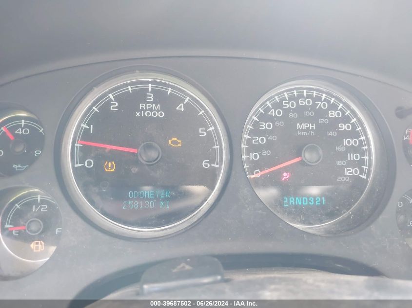 2008 Chevrolet Avalanche 1500 C1500 VIN: 3GNEC12008G305187 Lot: 39687502