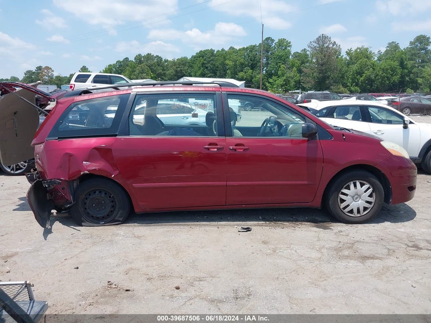 2007 Toyota Sienna Ce VIN: 5TDZK23C77S022264 Lot: 39687506