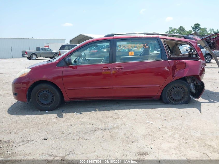 2007 Toyota Sienna Ce VIN: 5TDZK23C77S022264 Lot: 39687506