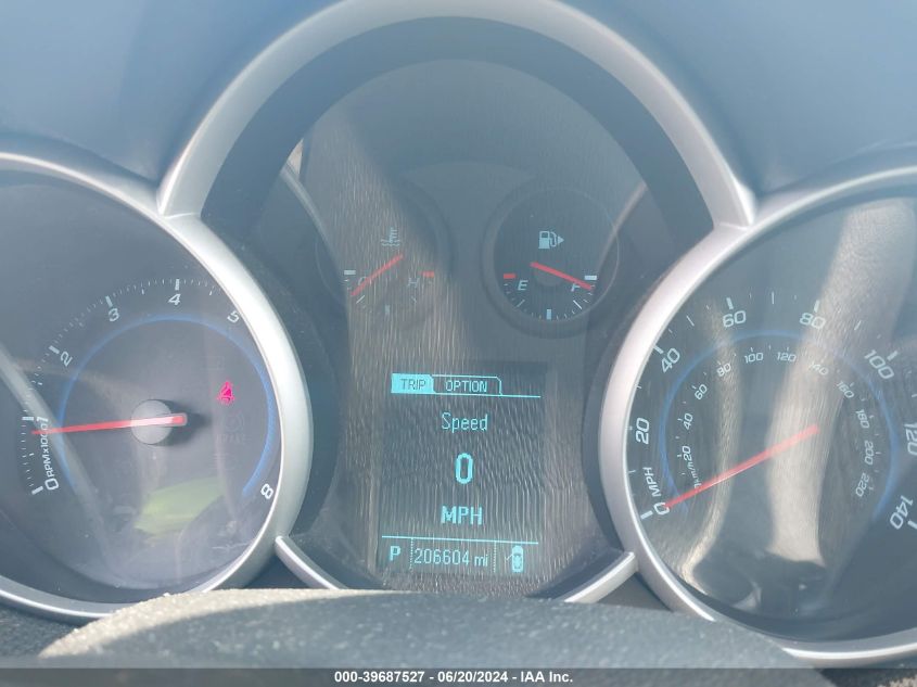 2014 Chevrolet Cruze 1Lt Auto VIN: 1G1PC5SB7E7252515 Lot: 39687527