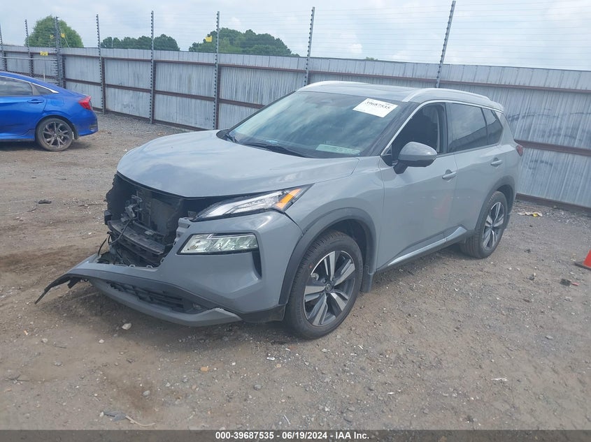 2021 NISSAN ROGUE SL FWD - 5N1AT3CA0MC696683