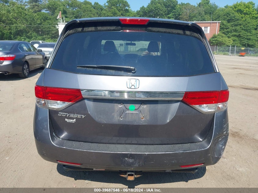 2016 Honda Odyssey Ex VIN: 5FNRL5H41GB072954 Lot: 39687546