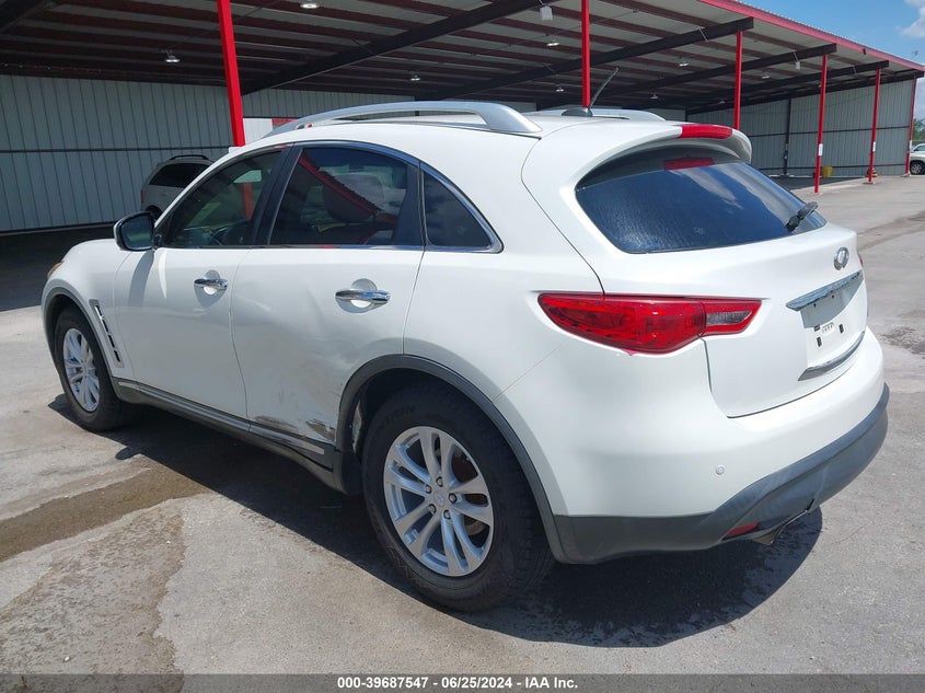 2010 Infiniti Fx35 VIN: JN8AS1MU0AM802824 Lot: 39687547
