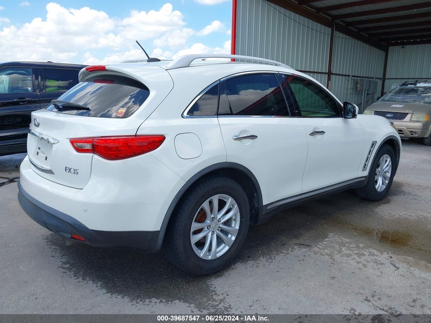 2010 Infiniti Fx35 VIN: JN8AS1MU0AM802824 Lot: 39687547