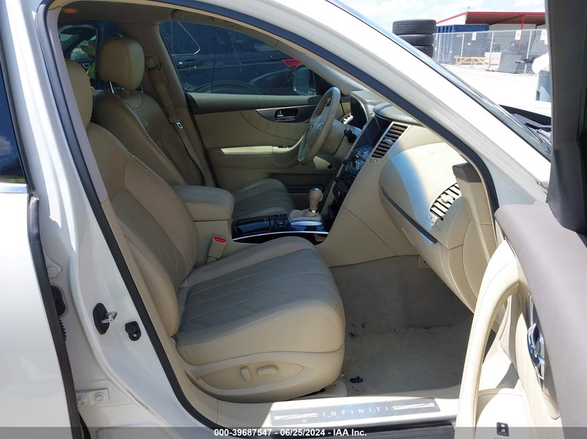 2010 Infiniti Fx35 VIN: JN8AS1MU0AM802824 Lot: 39687547