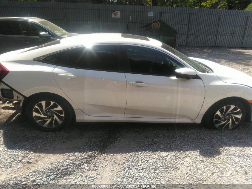 2018 Honda Civic Ex VIN: 19XFC2F75JE037961 Lot: 39687561