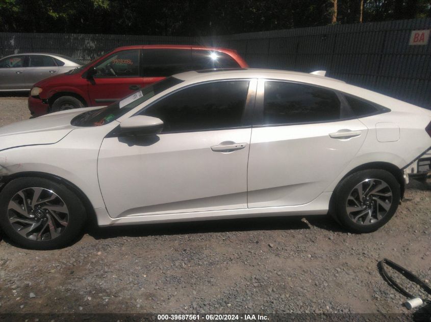 2018 Honda Civic Ex VIN: 19XFC2F75JE037961 Lot: 39687561