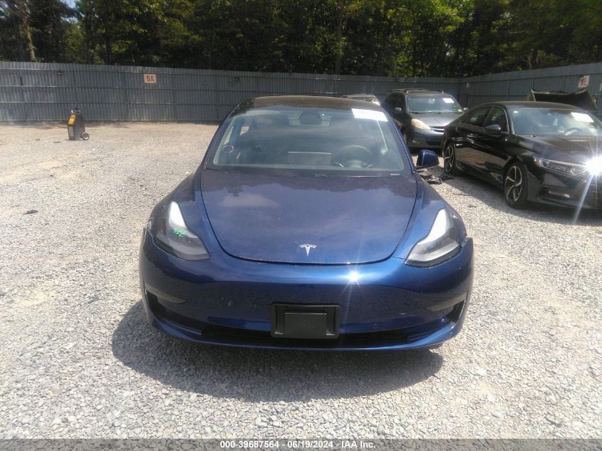 2021 Tesla Model 3 VIN: 5YJ3E1EB9MF044665 Lot: 39687564